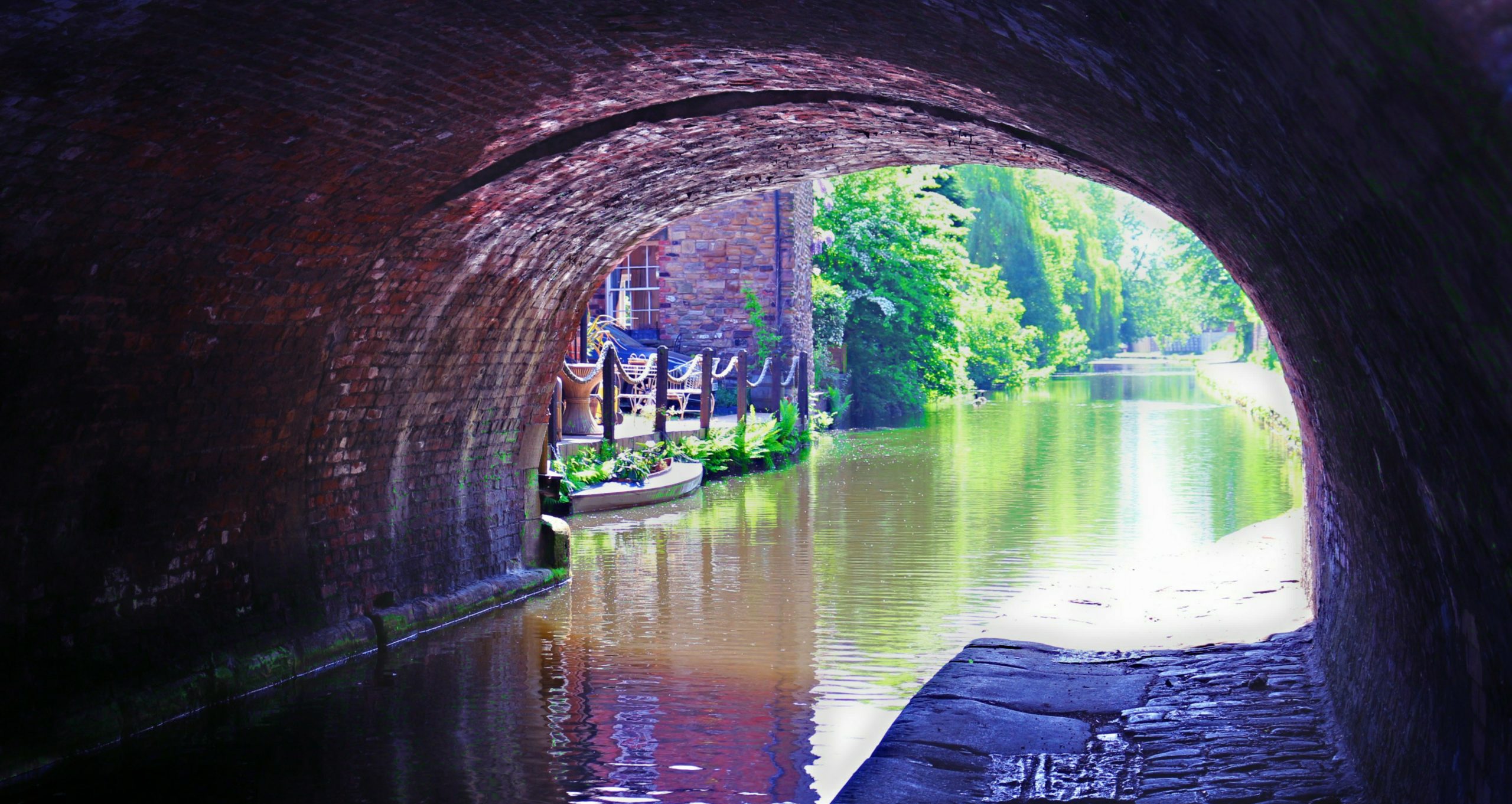 Under the Bridge on Droylsden Canal 2